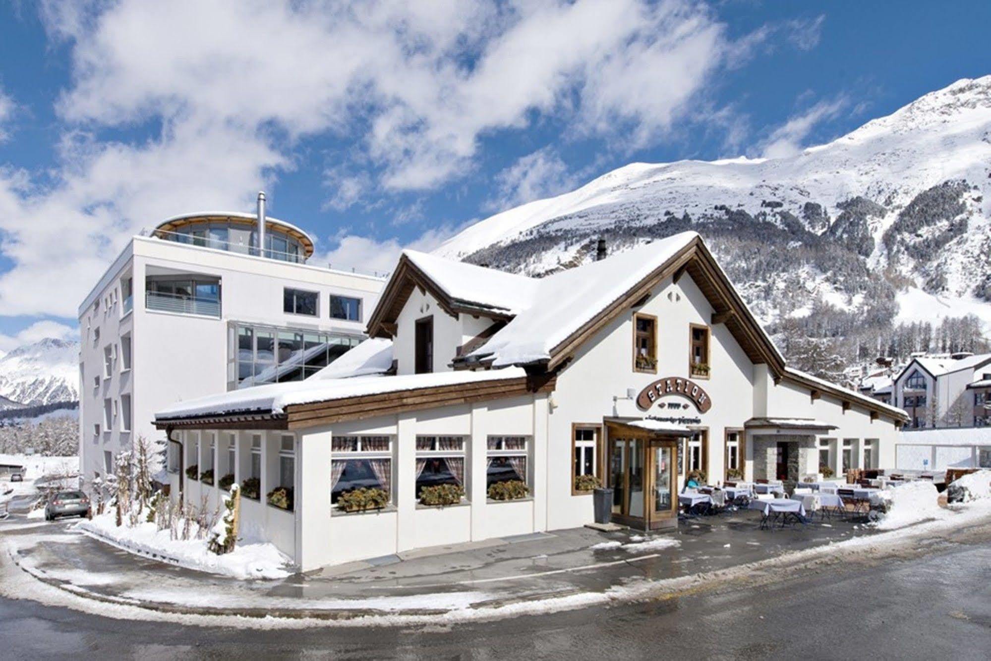 Hotel Station Pontresina Dış mekan fotoğraf